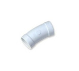 Elbow, 22.5° 2" OD PVC